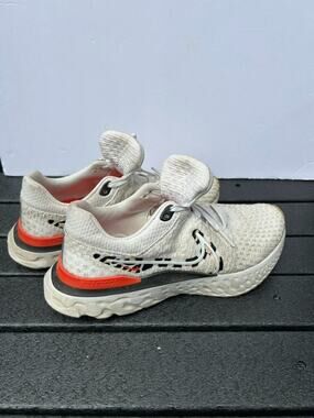 Nike Shoes Womens 7.5 React Infinity Run Flyknit 3 Sneakers White Low DZ5215-001